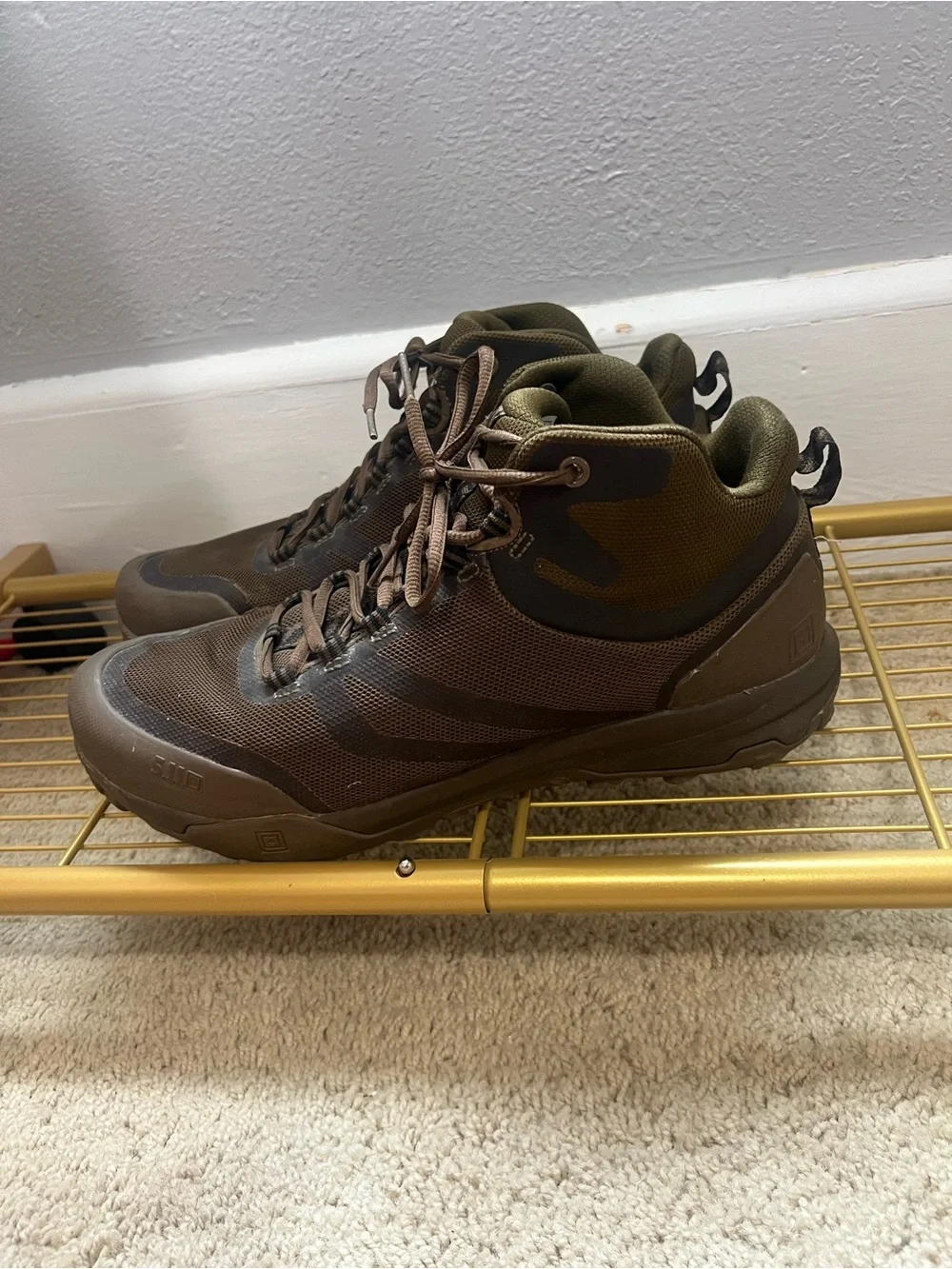 5.11 Tactical Men's Brown Tactical Boots